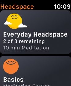 best apple watch apps headspace1