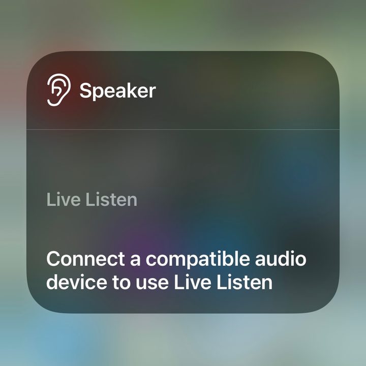 Hear control center