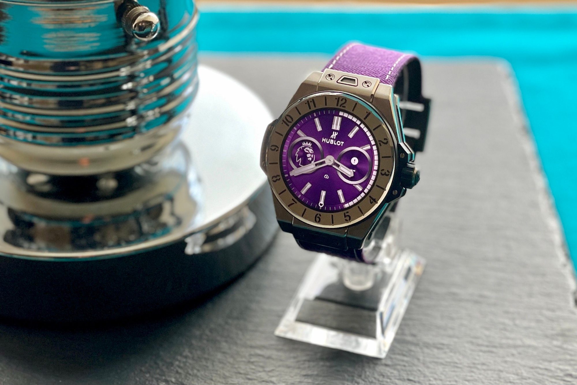 hublot big bang e premier league hands on features price photos release date face