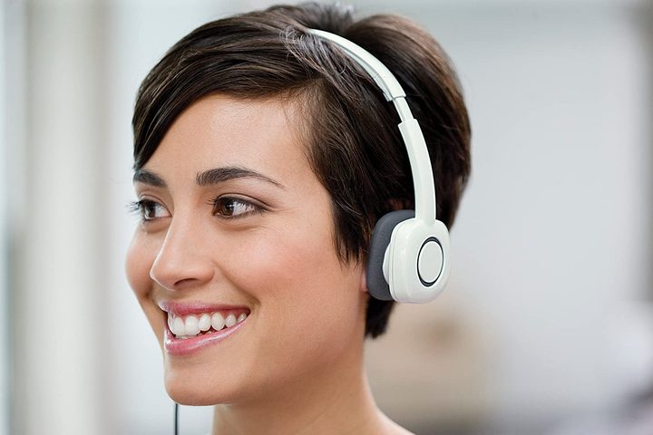Logitech Stereo Headset H150 Side View