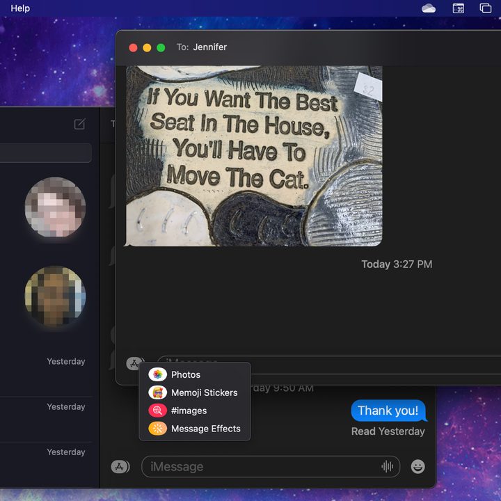 MacOS Big Sur Updated Messaging 2021
