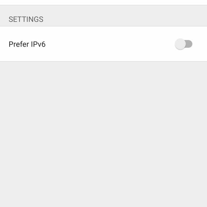 Network Analyzer app query screen.