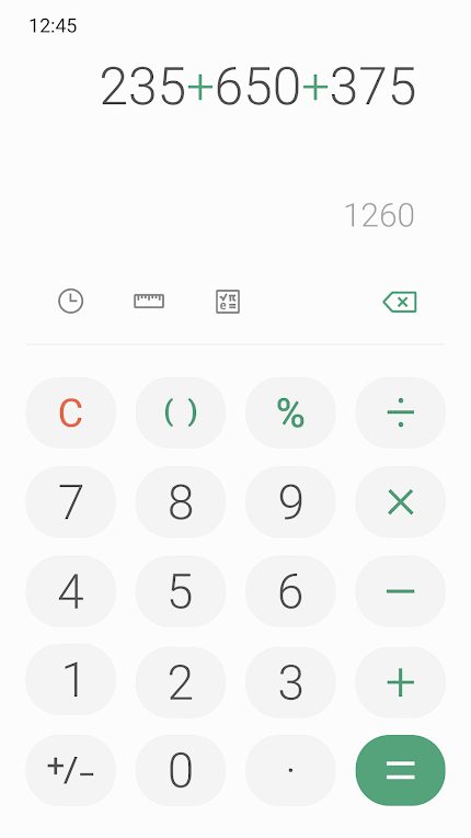 Samsung Calculator
