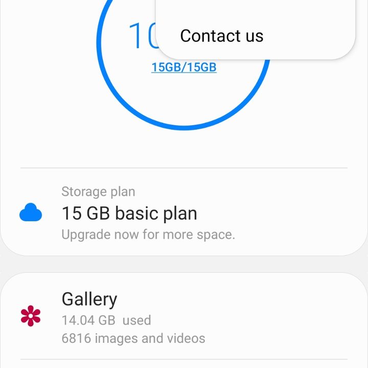 Samsung Cloud download data