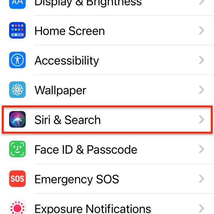 Siri Search