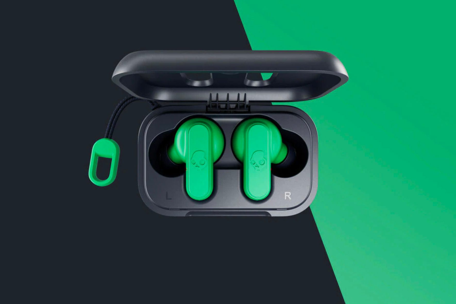 skullcandy dime wireless earbuds green
