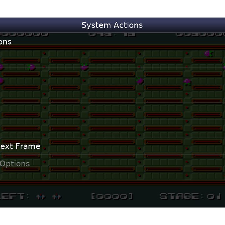Snes9x EX+ (Super Nintendo) screenshot.