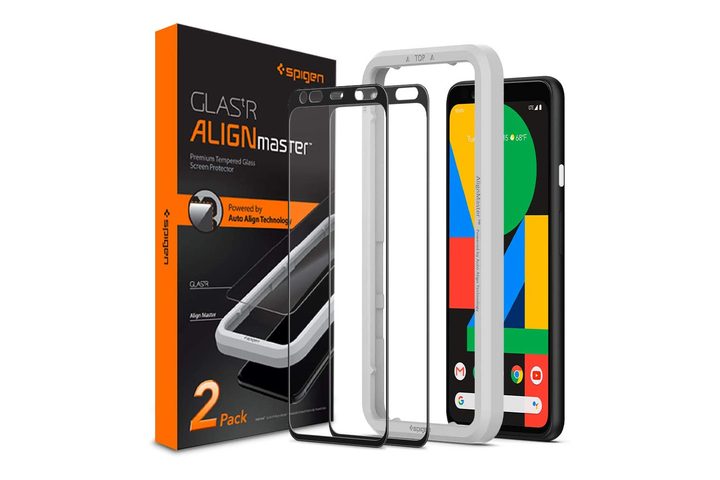 Spigen Tempered Glass Screen Protector for Google Pixel 4