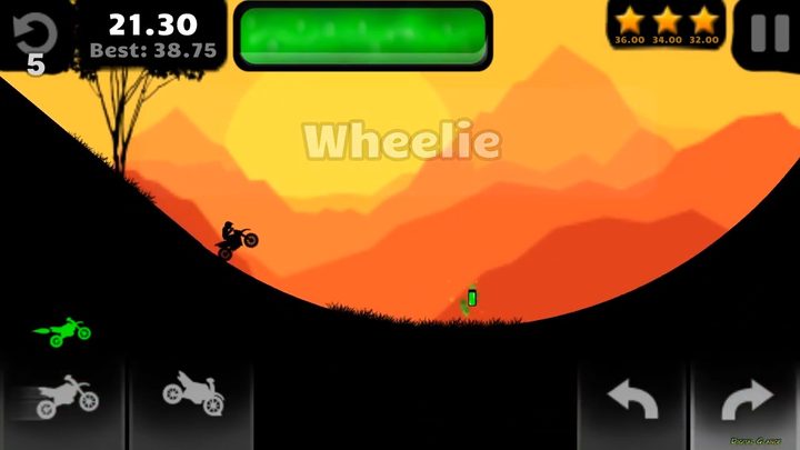 Sunset Bike Racer