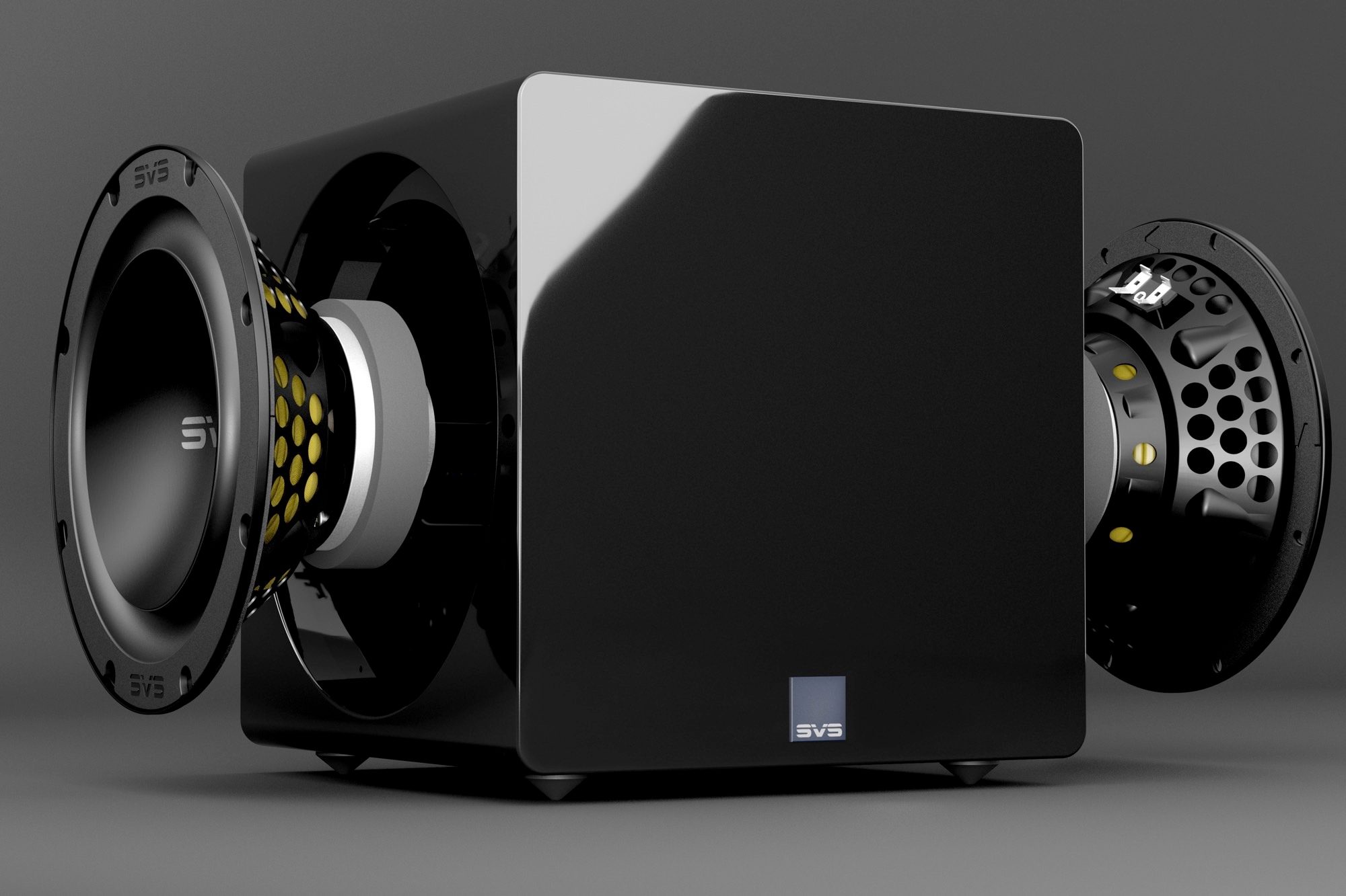 SVS 3000 Micro subwoofer exploded view