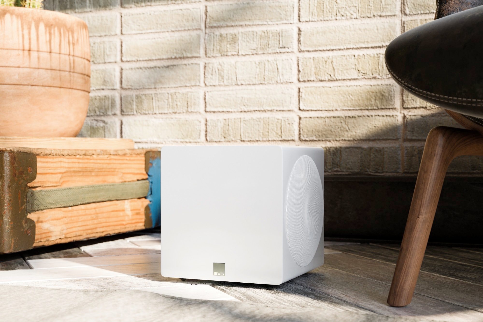 SVS 3000 Micro subwoofer.