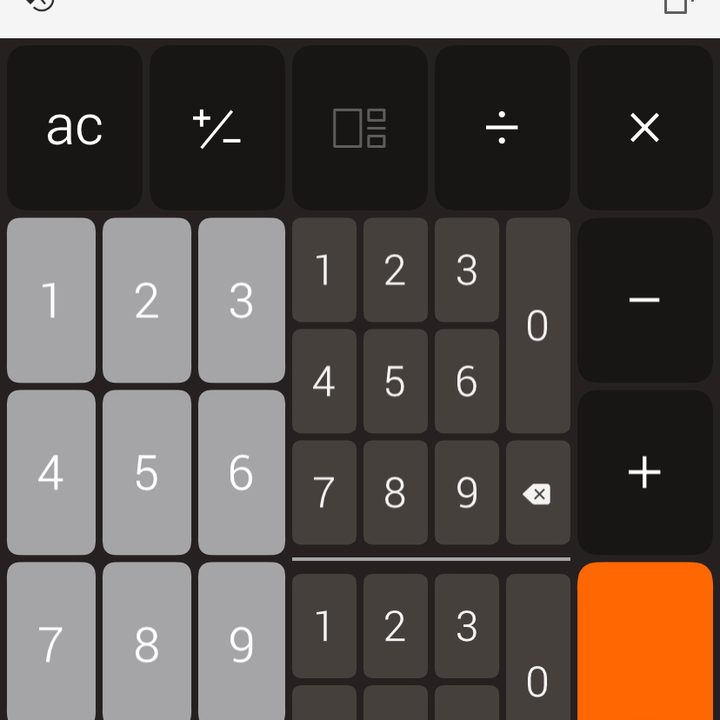 The Calculator fractions