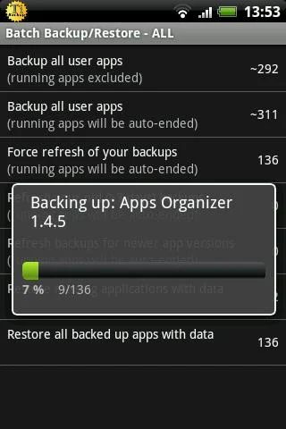Titanium Backup Screenshot 2