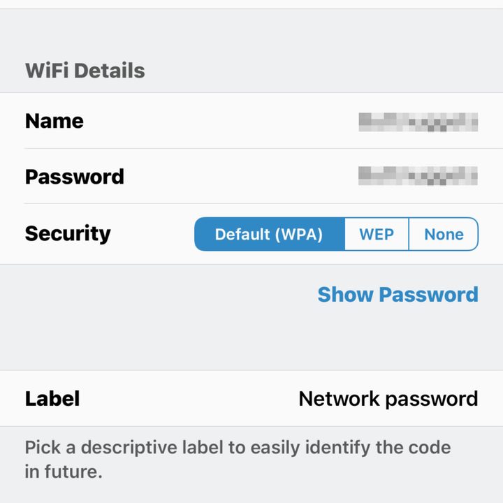 Visual Codes App Create Code