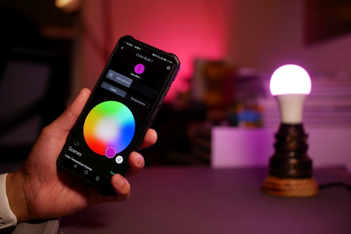 Wyze Bulb Color Wyze app