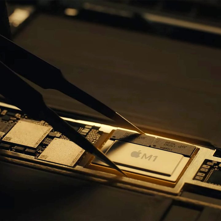 Apple M1 chip in an iPad Pro