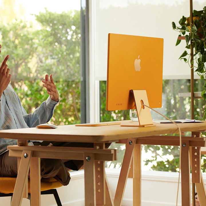 24-inch iMac at Apple's Spring Loaded event