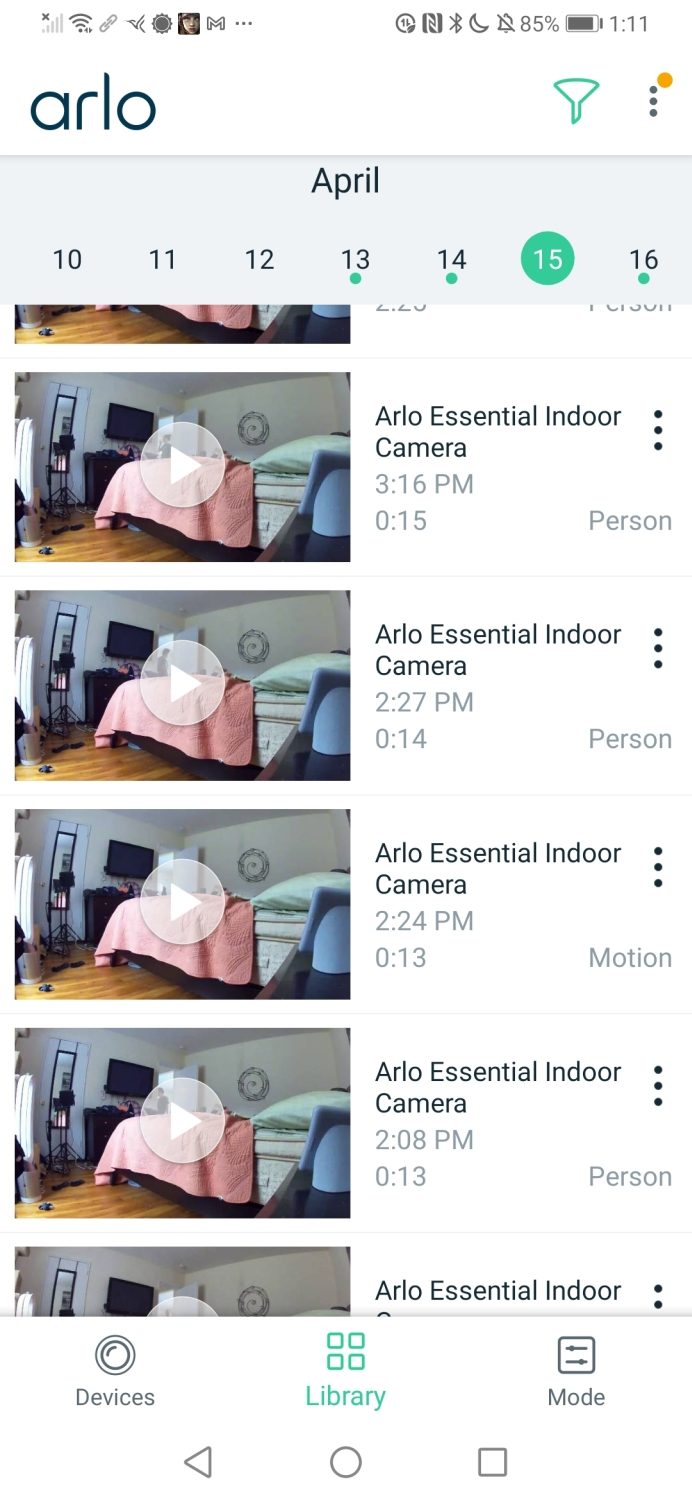 arlo essential indoor security camera review 8 of 9