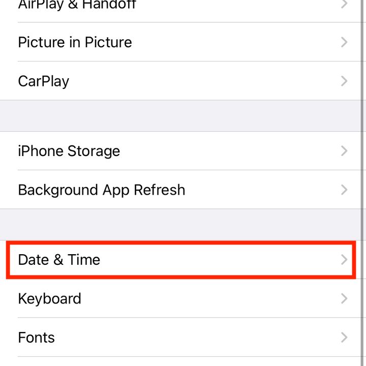 Date & Time
