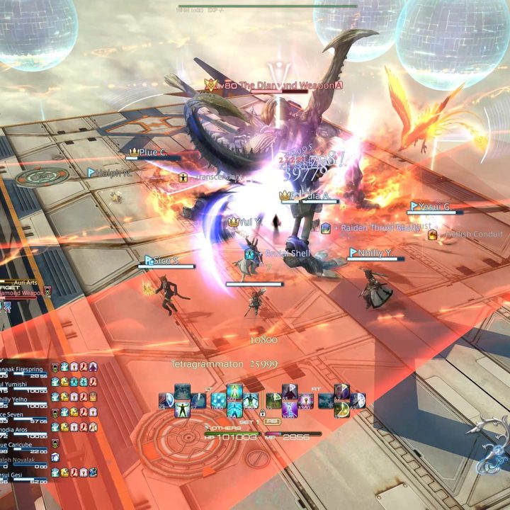 FFXIV Diamond Weapon Auri Arts