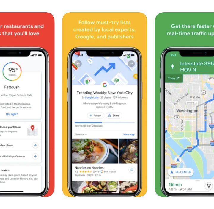 Google Maps for mobile.