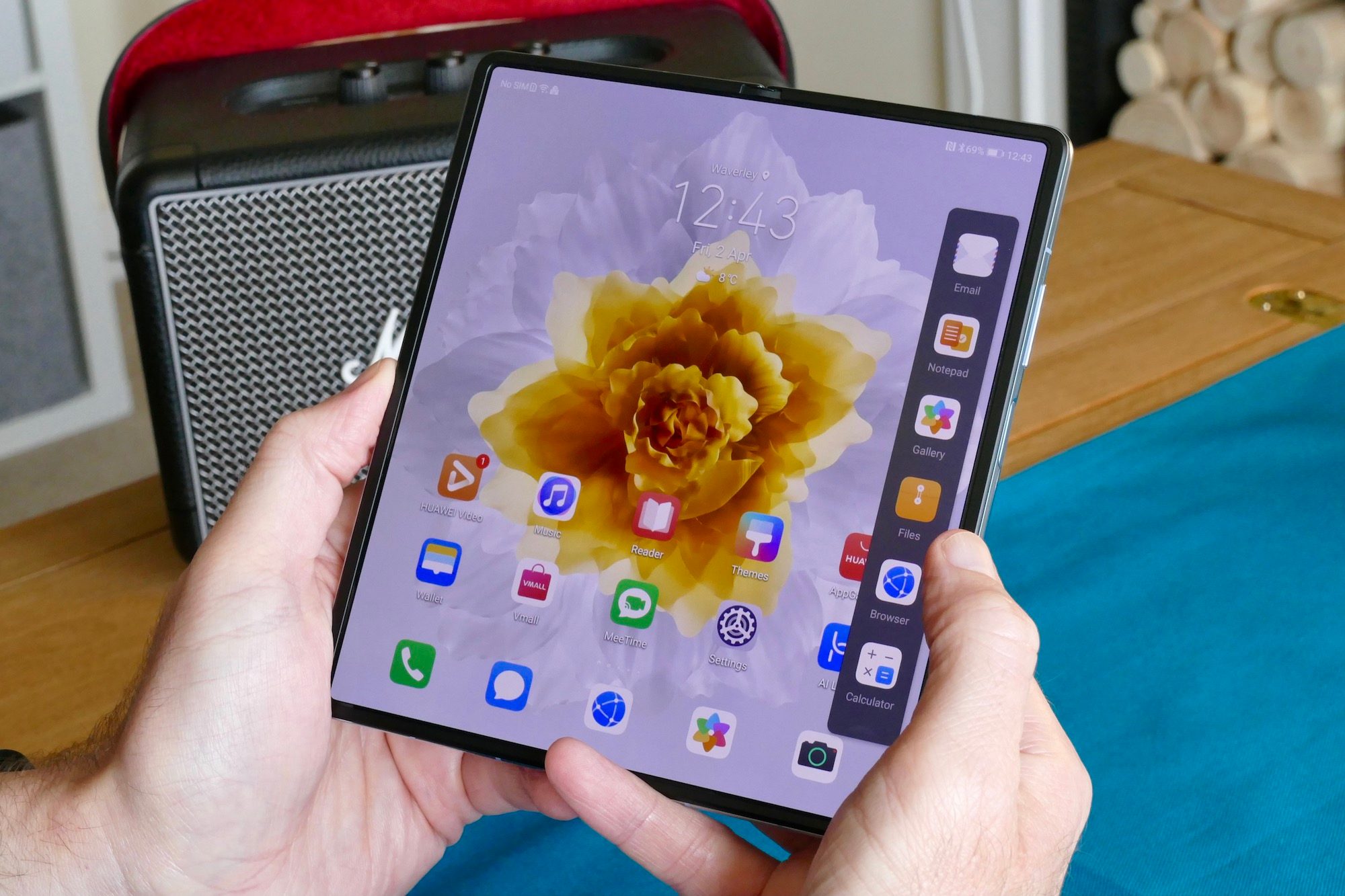 huawei mate x2 hands on features price photos release date open multi apps