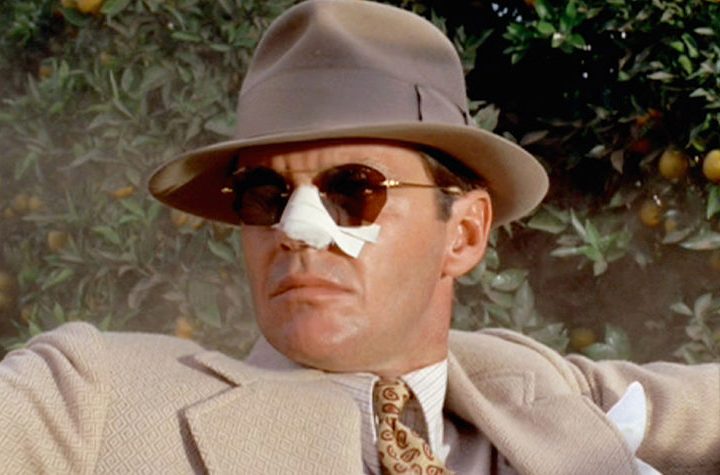 Jack Nicholson as Jake in Chinatown
