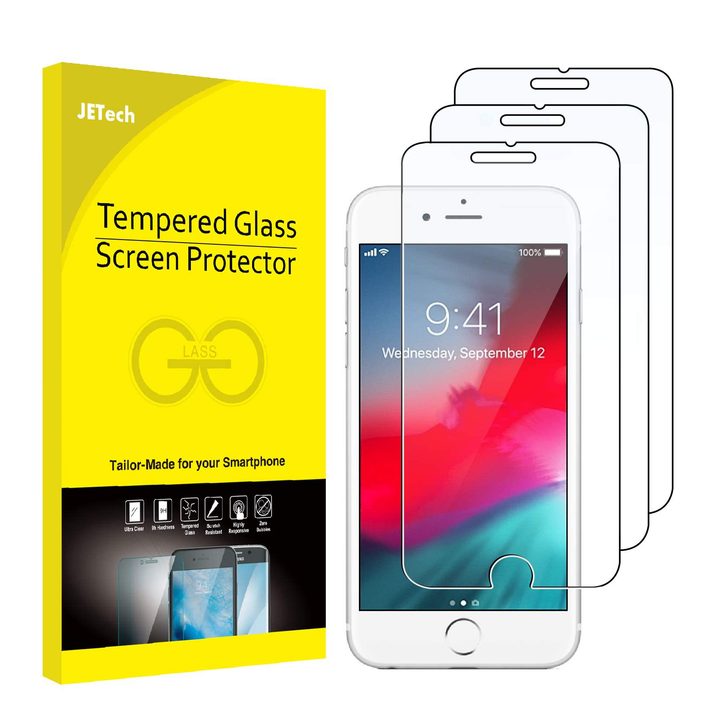 JETech 3-Pack Screen Protector for iPhone 7 Plus