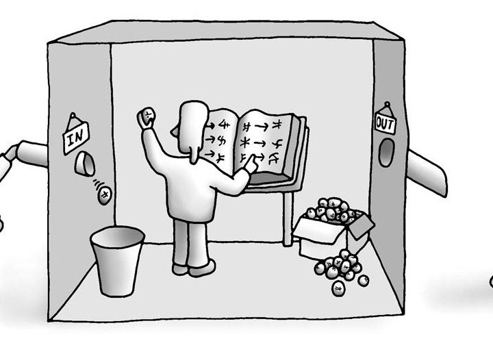John Searle's Chinese Room Illustration.