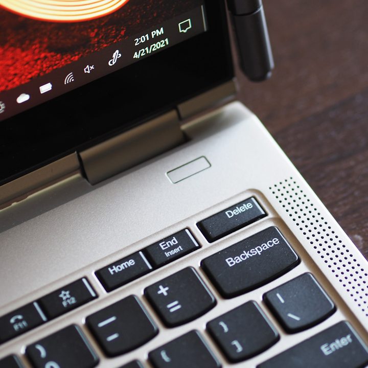 Lenovo ThinkPad X1 Titanium Yoga - fingerprint reader