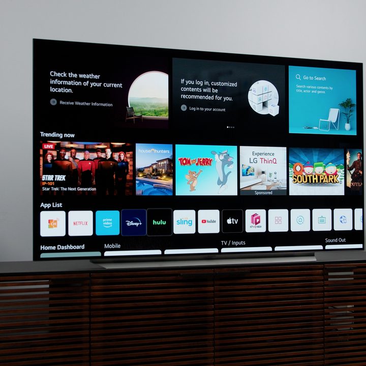 LG C1 OLED 4K TV.