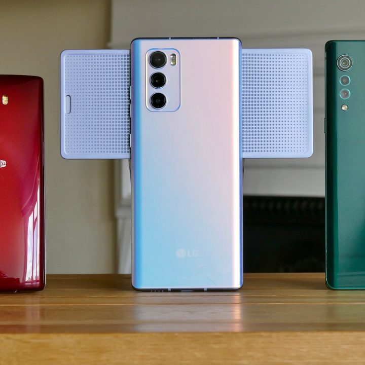 LG's most recent phones.