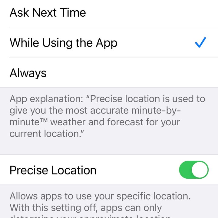 how to control ios app permissions loco7