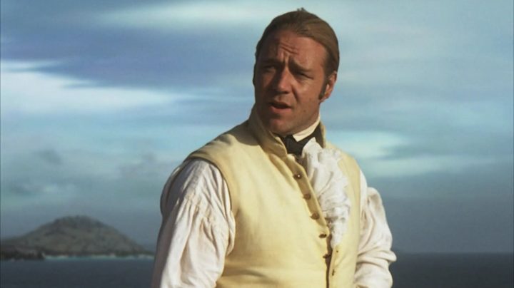 Russell Crowe in Master and Commander.