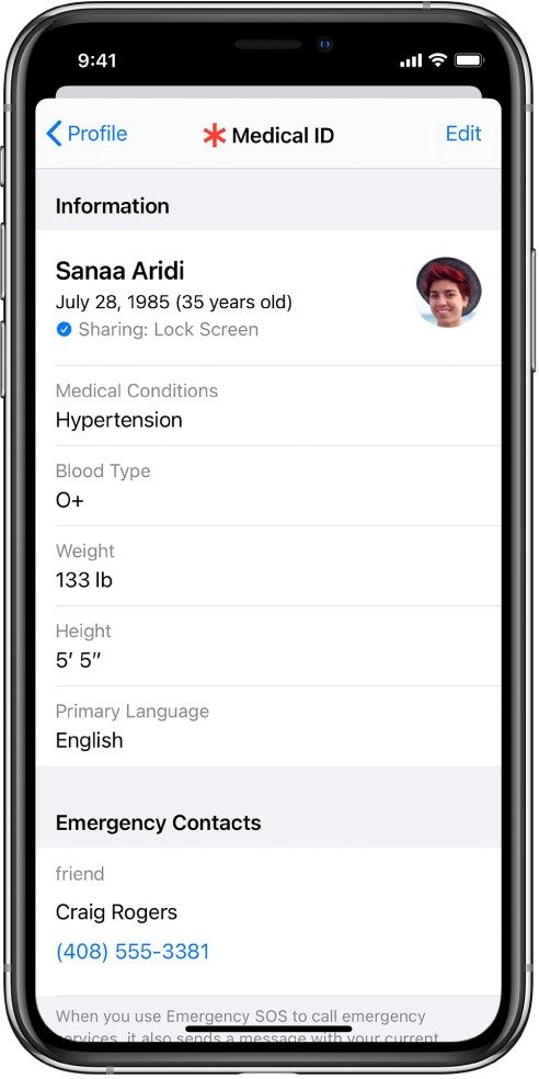 ios 13 tips and tricks medical id 2