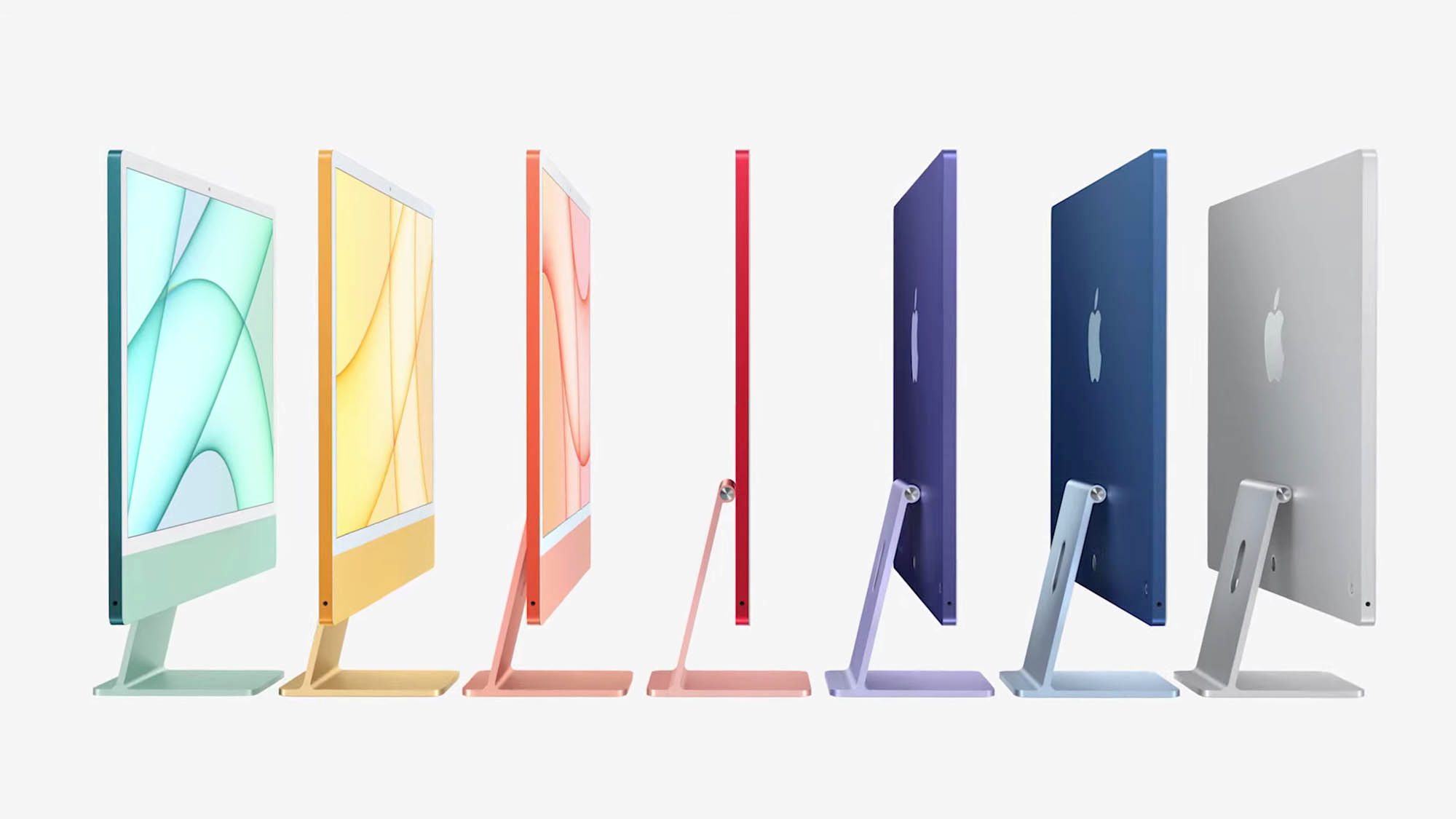 new imac color selection