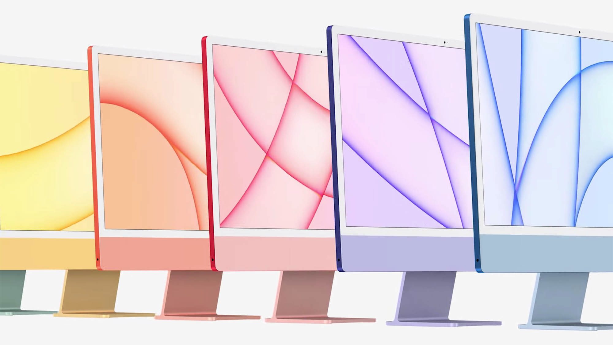 new imac colors