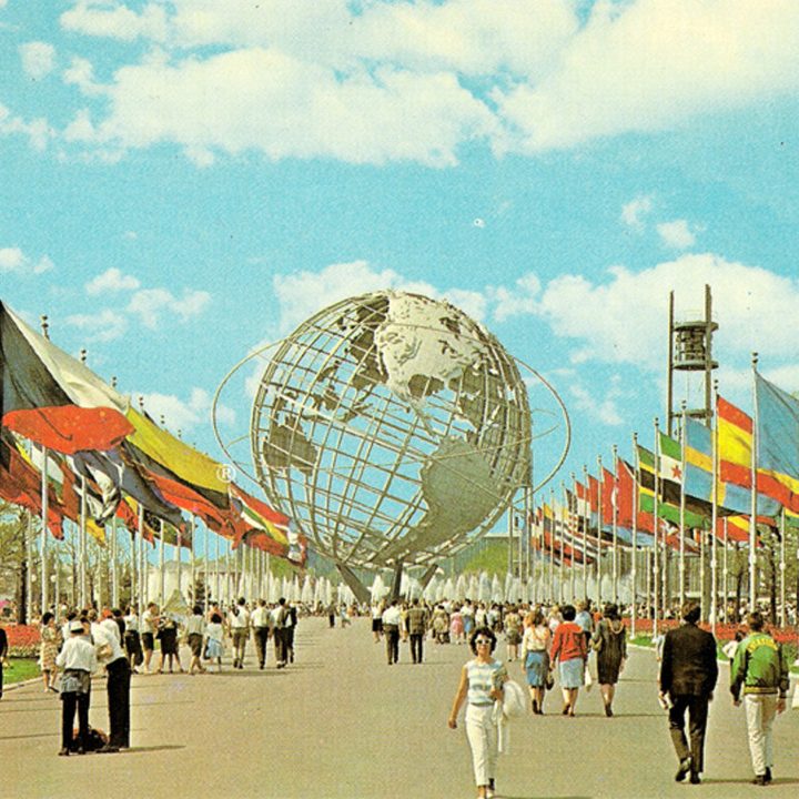 New York World's Fair — Unisphere & Flag Display