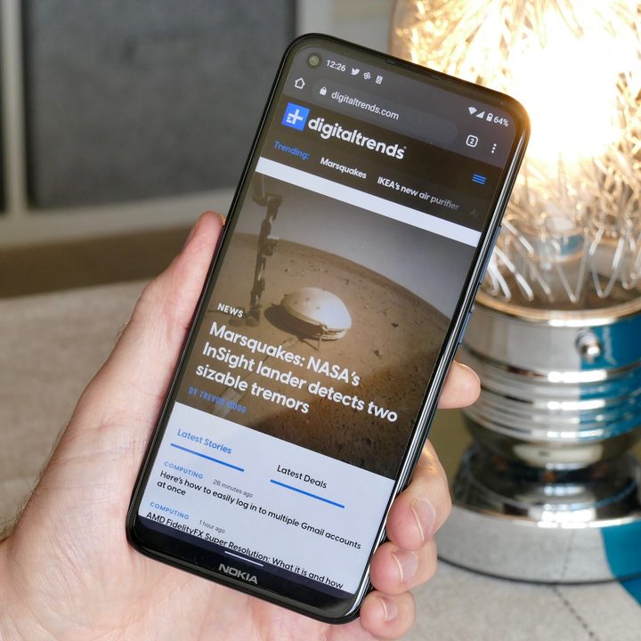 Nokia 5 4 Browser