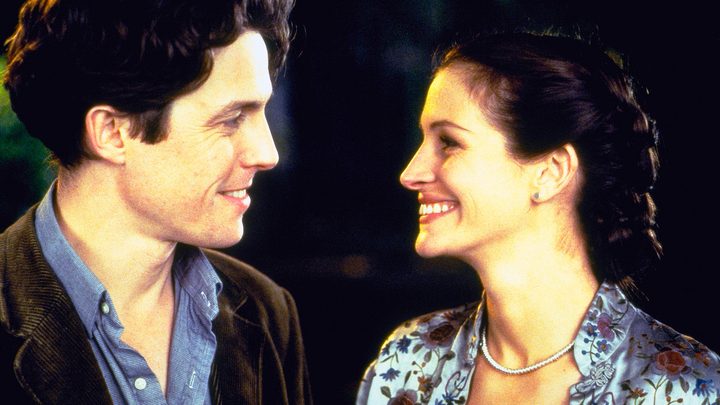 Hugh Grant and Julia Roberts in Notting Hill
