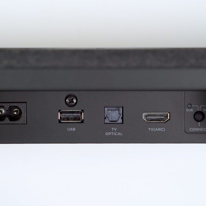 Polk React Soundbar inputs