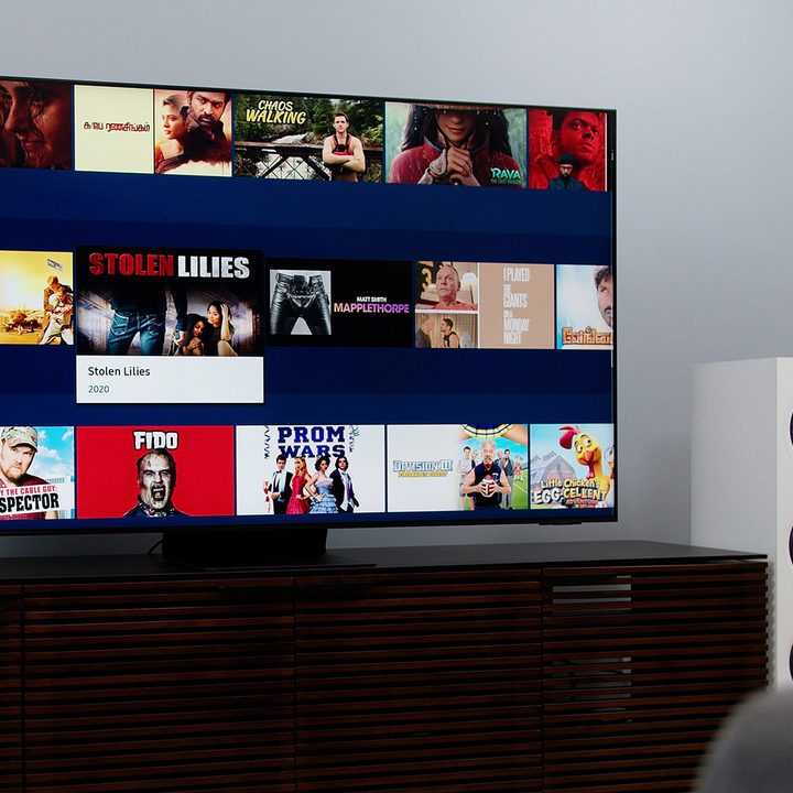 Samsung QN90A TV streaming and apps