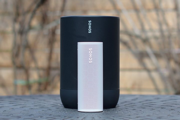 Sonos Roam with Sonos Move