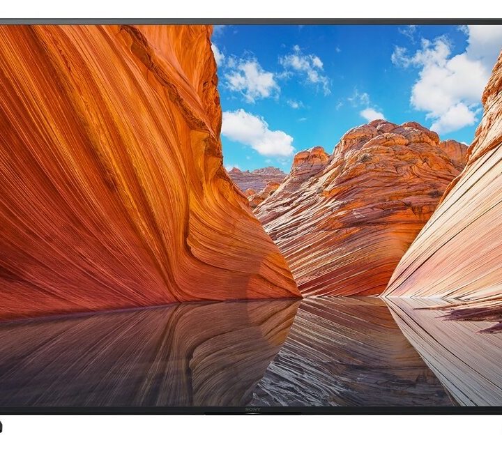 Sony X80J 4K LED TV.