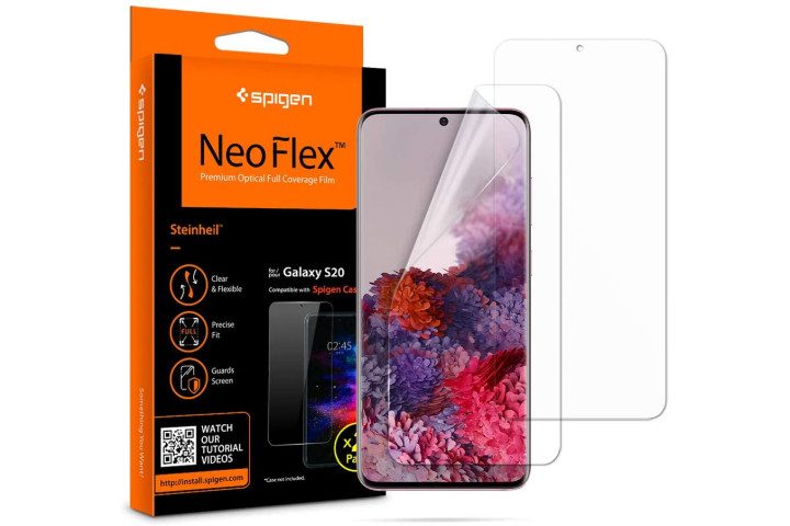 Spigen NeoFlex Screen Protector for the Samsung Galaxy S20