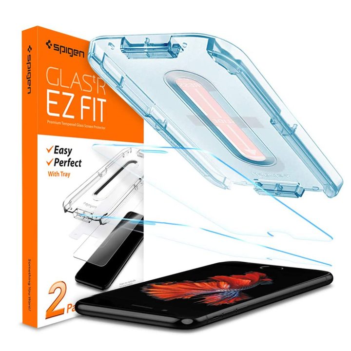 Spigen Tempered Glass Screen Protector for iPhone 7 Plus