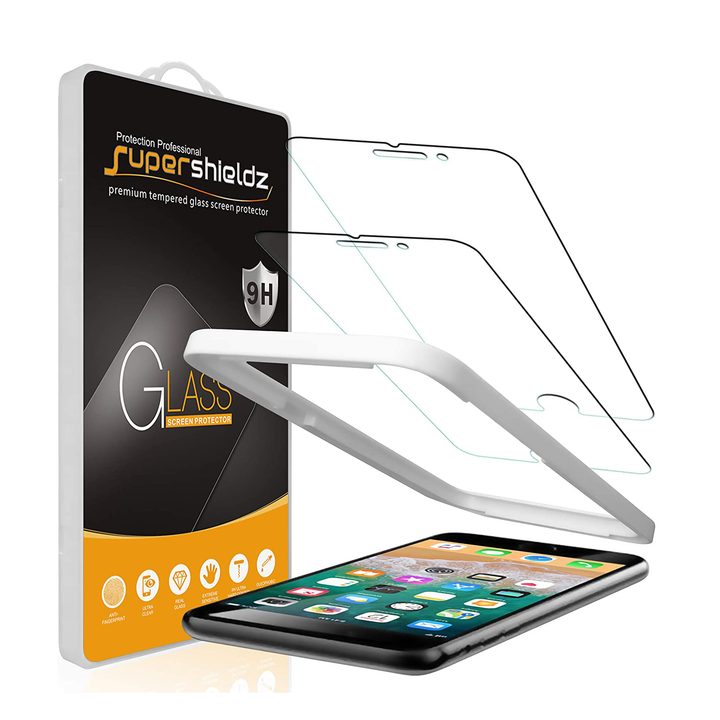 Supershieldz Tempered Glass Screen Protector for iPhone 7 Plus