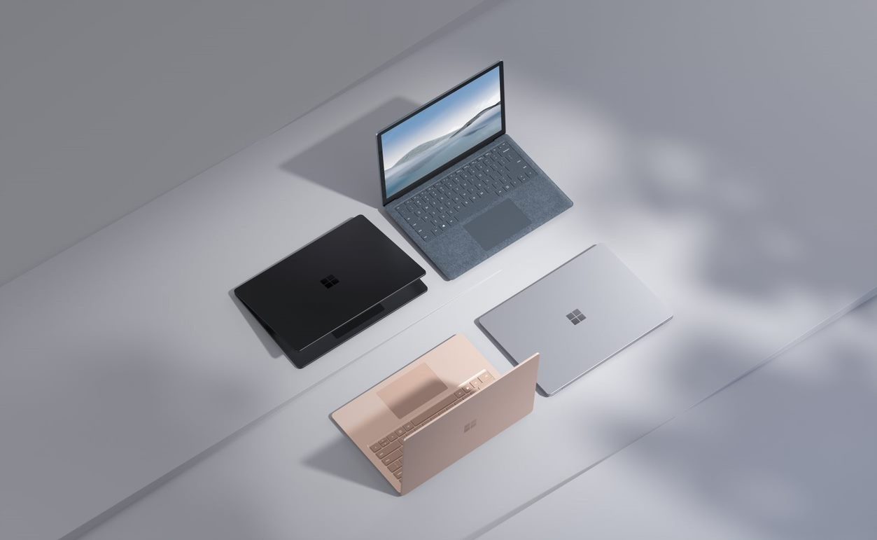 This is the Microsoft Surface Laptop 4, now with 8-core AMD Ryzen
