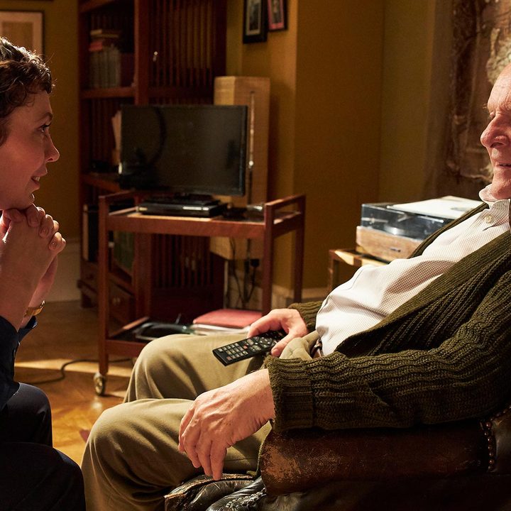 Olivia Coleman and Anthony Hopkins in The Father