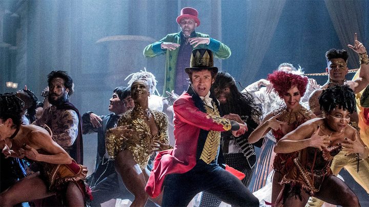 The cast of The Greatest Showman.